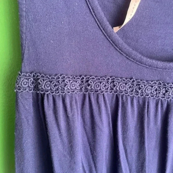 Lauren Conrad Tank‎ Top Blue Super Cute Size Large EUC! - Picture 2 of 4